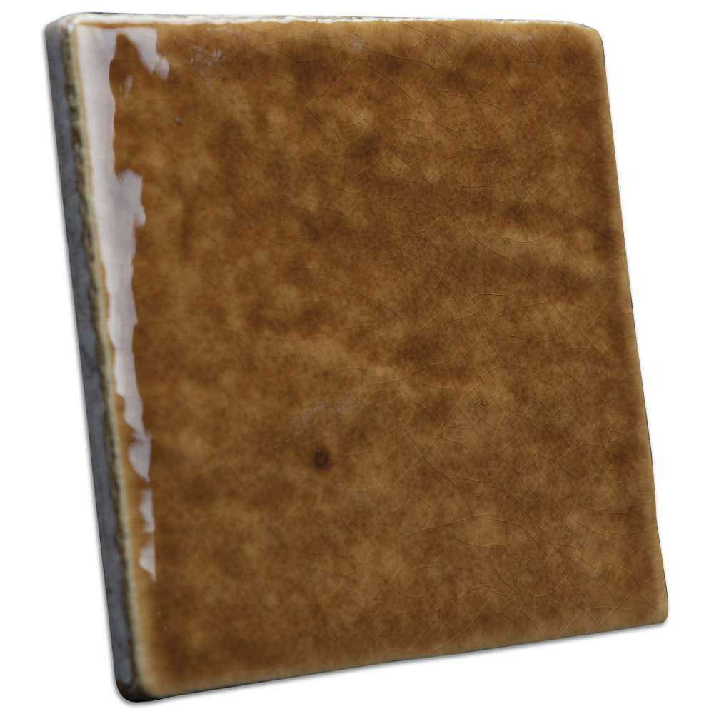 Menorca Rust 4 in. x 4 in. Ceramic Wall Tile
