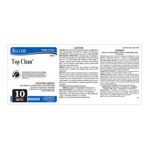 Label RTU Ars 810 Top Clean