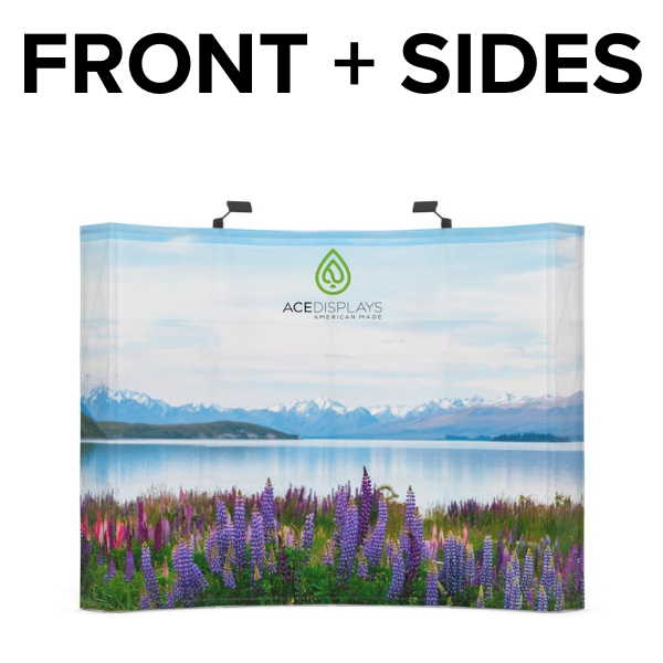 Curved Front & Sides Graphic