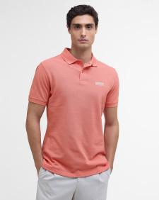 Essential Polo Shirt Coral