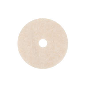 3M,  TopLine Burnish Round Floor Pad 3200, 24", White