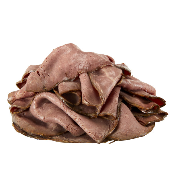 BREAD READY(r) Roast Beef, Top Round, Premium, Sliced, 6/2 lb . C1C0 - Front Center Out of Package (Hi Res)