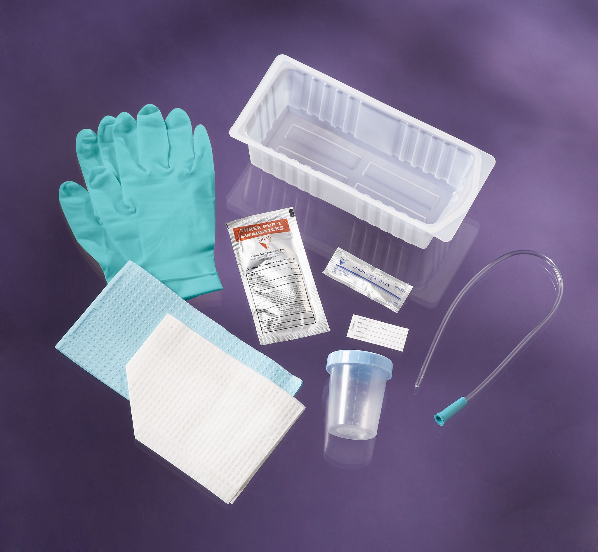 Medline Intermittent Catheter Tray, Urethral