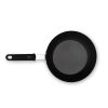 11-inch carbon steel induction fry pan with SteelCoat x3™ nonstick coating and silicone handle