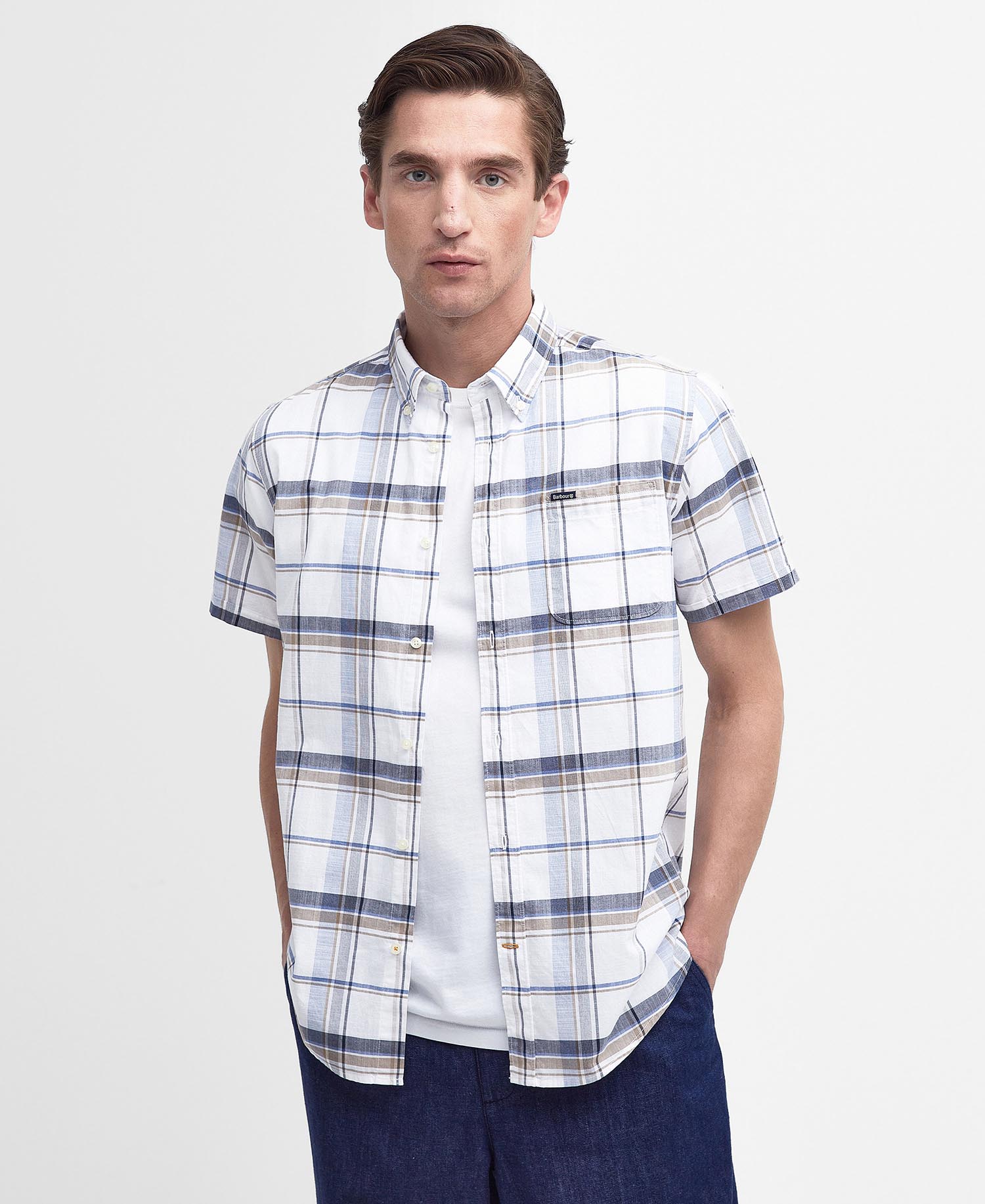 Dudley Tailored Short-Sleeved Shirt image number 0