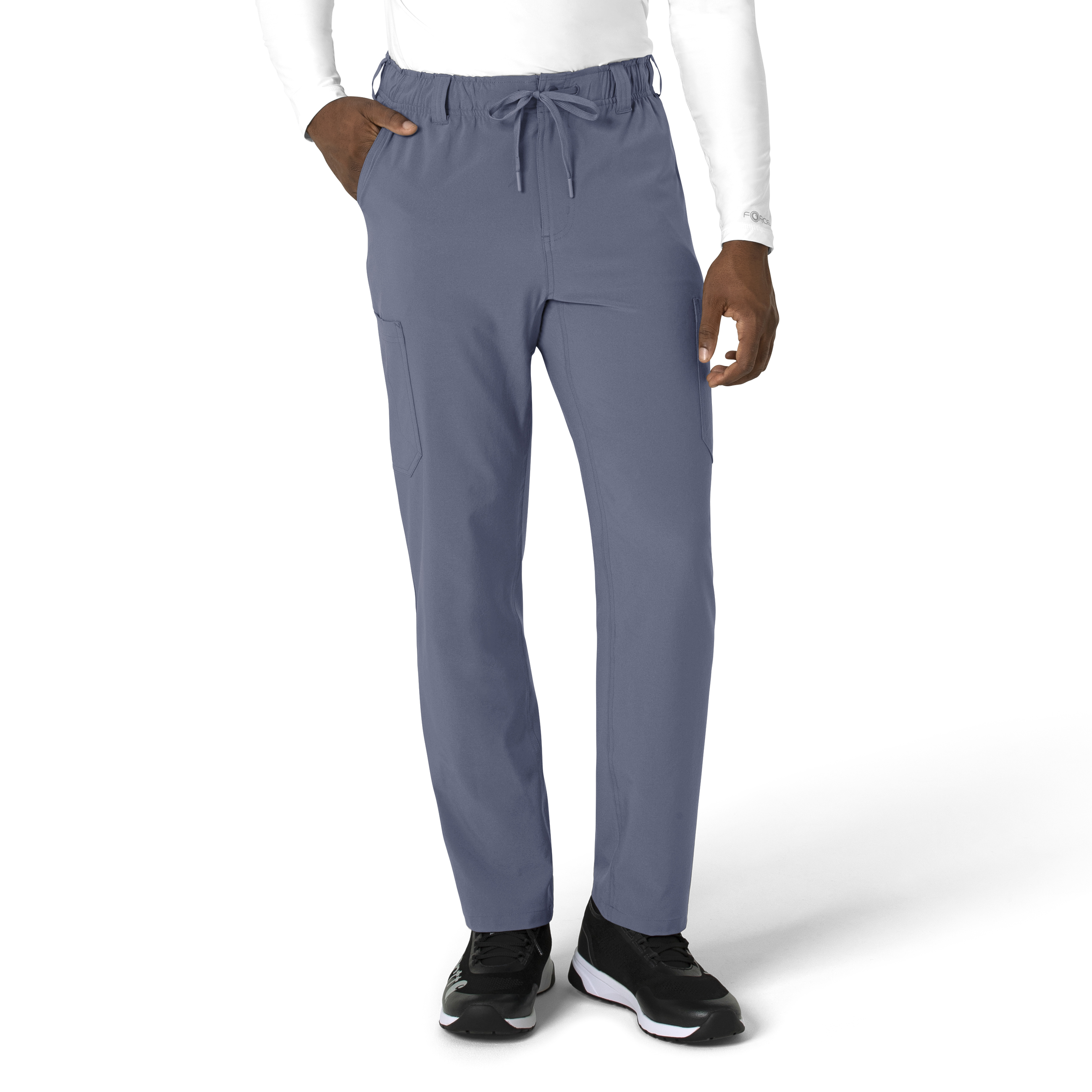 Carhartt Force Cross-Flex C56410 Men‘s 7 Pocket Straight Leg Moisture Wicking Medical Scrub Pant-Carhartt