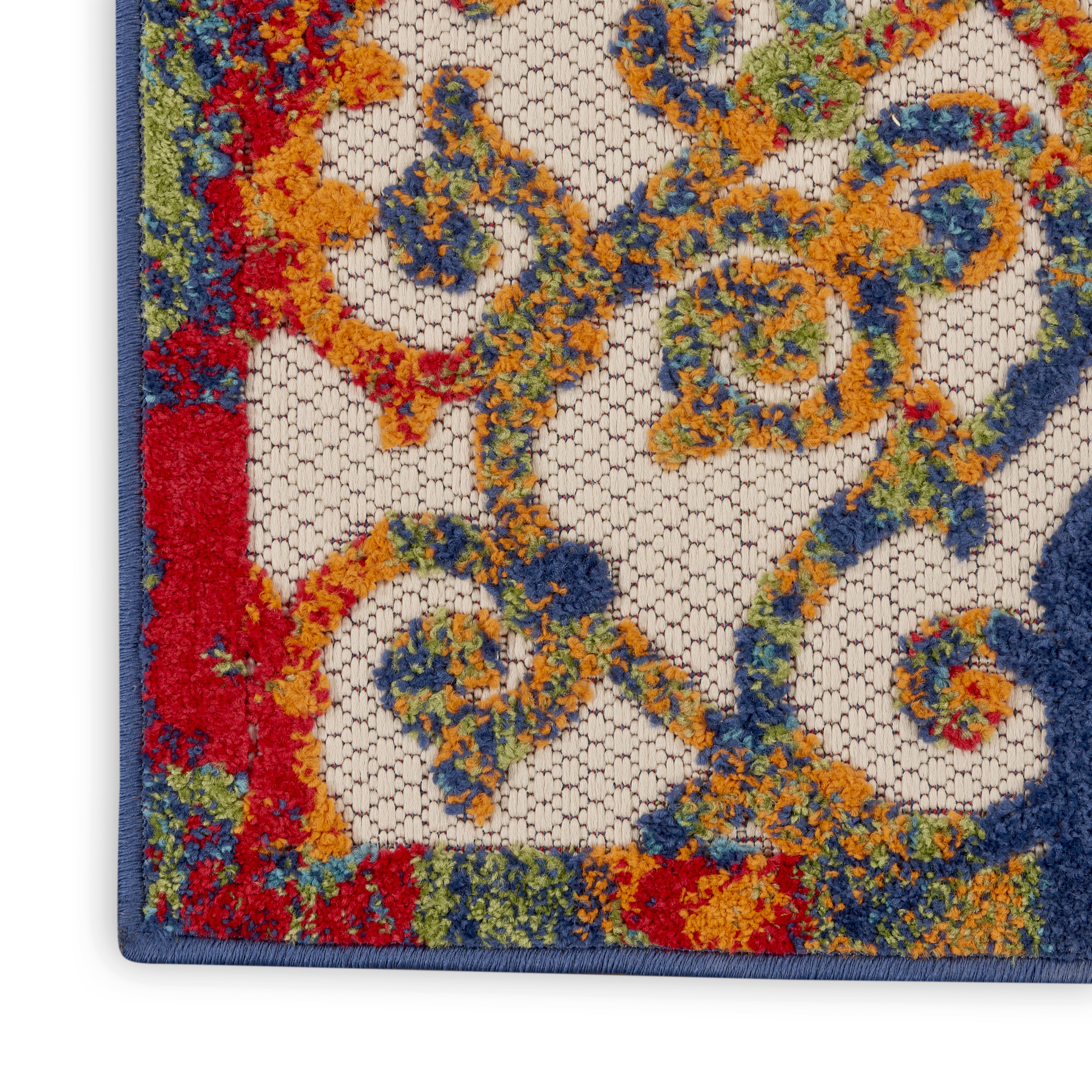 Nourison Aloha 2'8" x 4' Multicolor Contemporary Rug