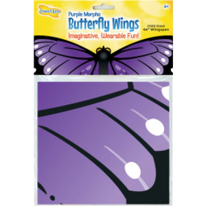 Dress-Up Morpho Butterfly Wings, Purple