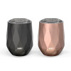 Fractal 11 ounce Vacuum Insulated Stainless Steel Tumbler, Rose Gold slideshow image 10 Fractal 11 ounce Vacuum Insulated Stainless Steel Tumbler, Rose Gold slideshow image 10