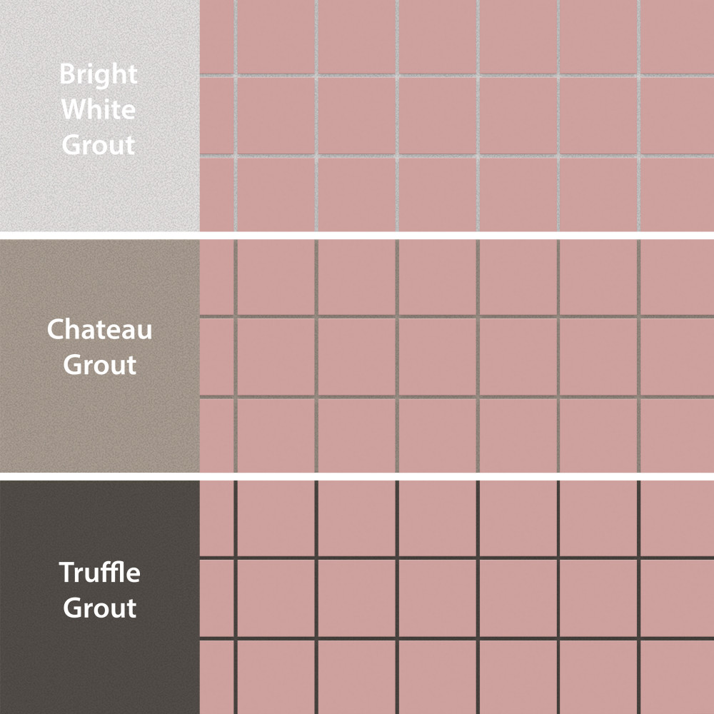 Vaudeville Taco Pink 1-5/8 in. x 1-5/8 in. Porcelain Floor and Wall Tile