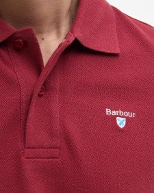 Sports Short-Sleeved Polo Shirt Biking Red