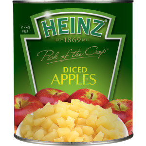 heinz® diced apples 2.7kg x 3 image