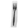 Boardwalk, Heavyweight Individually Wrapped Polypropylene Cutlery, Fork, Black