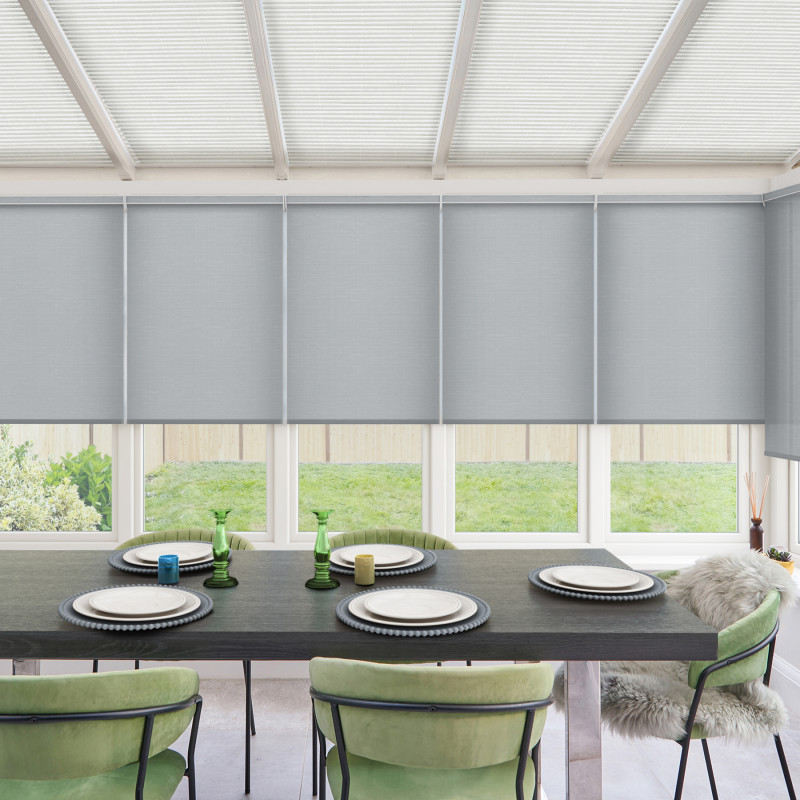 Thornbush Silver Roller blind