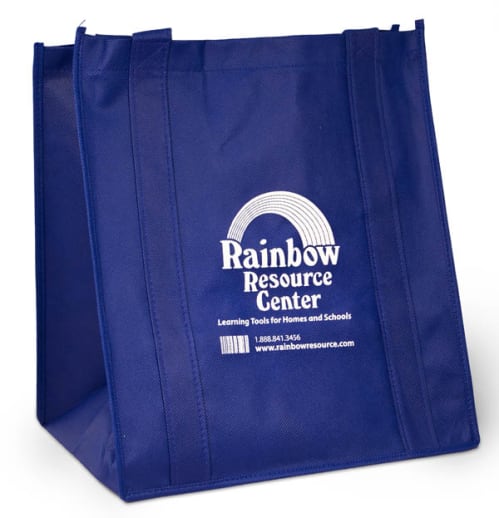 Rainbow Resource Center Tote Bag (15"x13"x10")