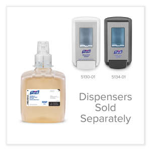 Gojo, PURELL, Healthcare FOAM HANDWASH 2% CHG Antimicrobial Foam Soap, CS4 Dispenser 1250 mL Cartridge