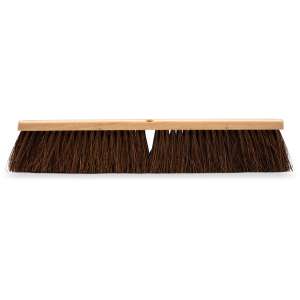 Carlisle, Flo-Pac, 24in, Heavy Floor Garage Sweep, Palmyra Bristles, Brown