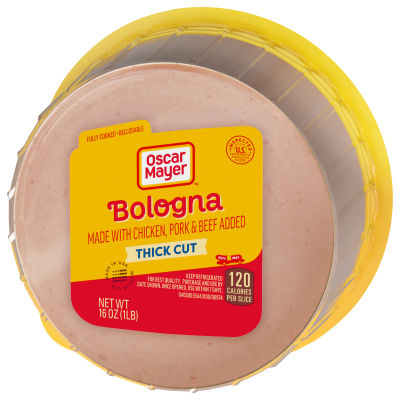 Oscar Mayer Thick Cut Bologna, 16 oz Pack - My Food and Family