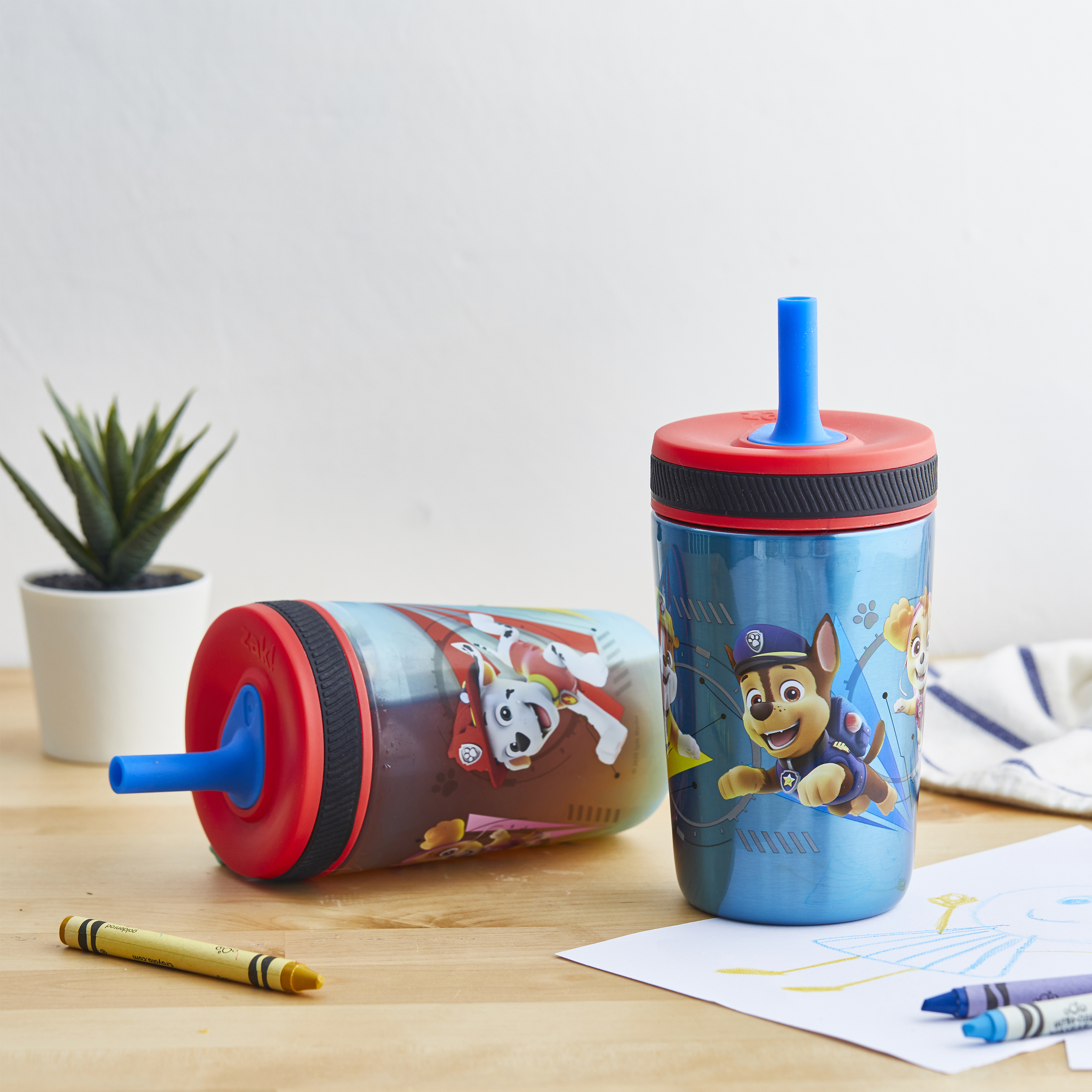 Paw Patrol 15 ounce Plastic Tumbler, Chase, Skye, Marshall and Friends, 3-piece set slideshow image 8 Paw Patrol 15 ounce Plastic Tumbler, Chase, Skye, Marshall and Friends, 3-piece set slideshow image 8