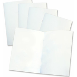 Rectangle Blank Book for Young Authors Resource Book, Grade K-3, Paperback, Pack of 12