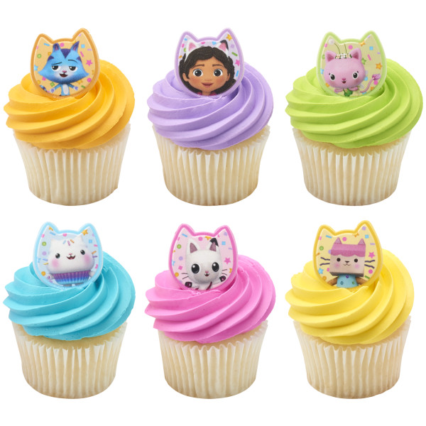 DreamWorks Gabby's Dollhouse Cupcake Rings