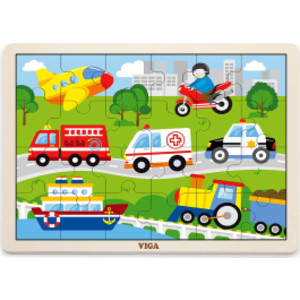 Vehicles Classic Jigsaw Puzzle