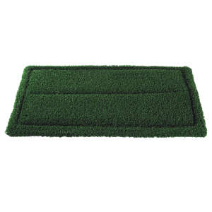 Americo, TurfScrub™, Green, 14"x28" Rectangle Floor Pad