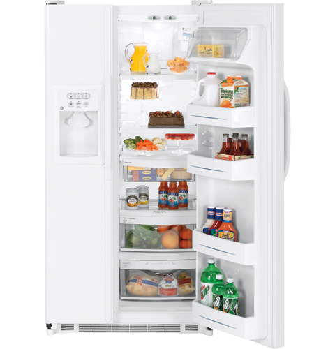 GE® ENERGY STAR® 25.4 Cu. Ft. Side-By-Side Refrigerator with Dispenser
