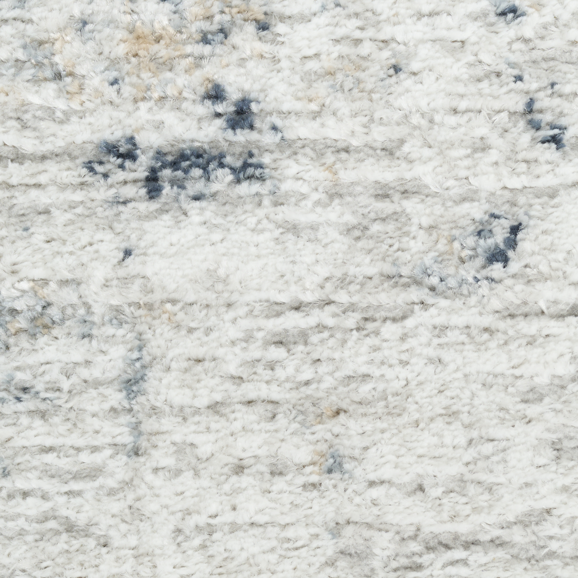 Nourison Dekor 2' x 4' Grey Navy Modern Indoor Rug