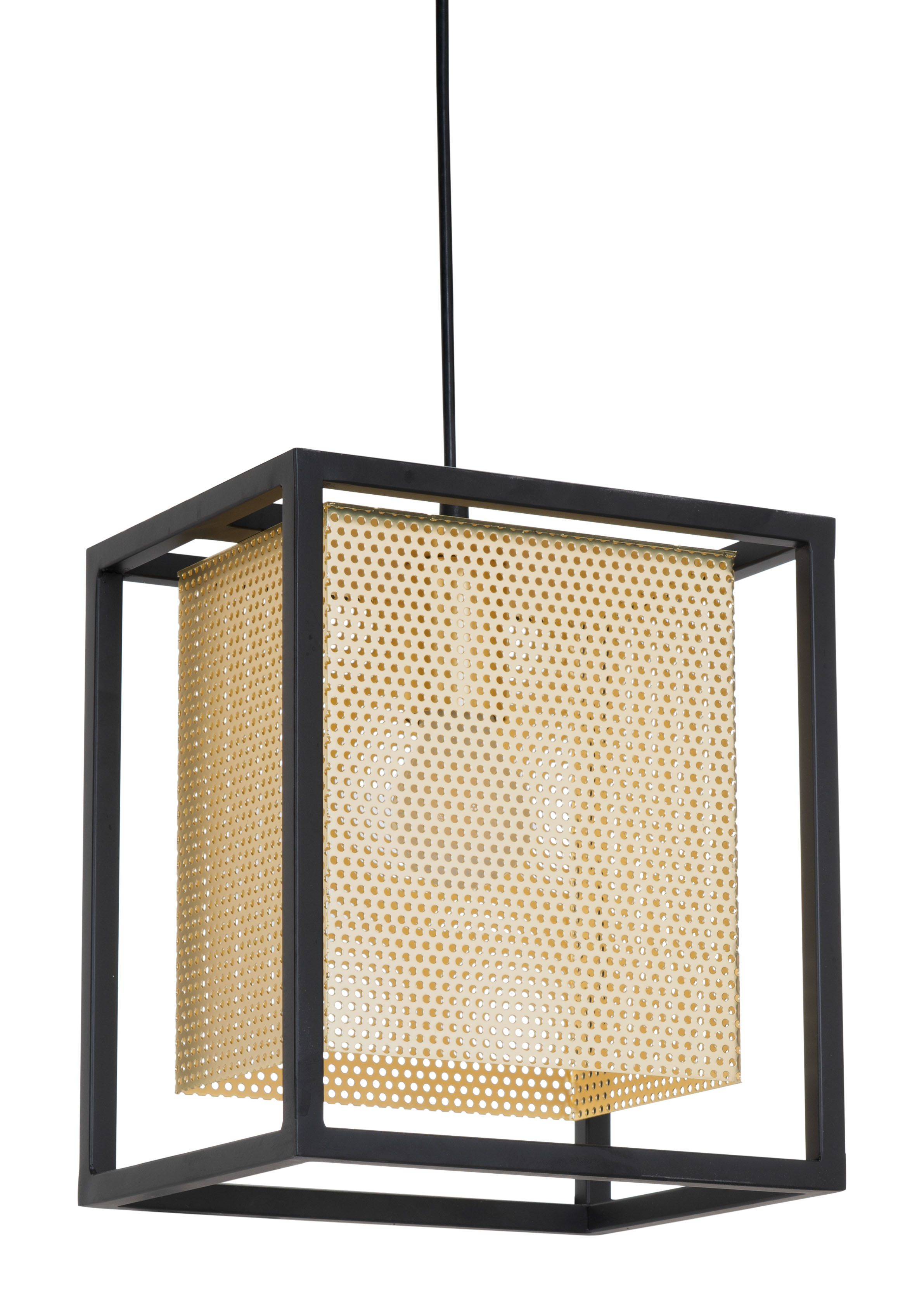 Yves Ceiling Lamp Gold & Black product image