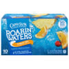 Capri Sun Roarin' Waters Tropical Tide Flavored Water Beverage, 10 ct Box, 6 fl oz Pouches