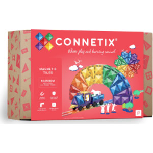 Magnetic Tiles Rainbow Mega Pack, 212 Pieces