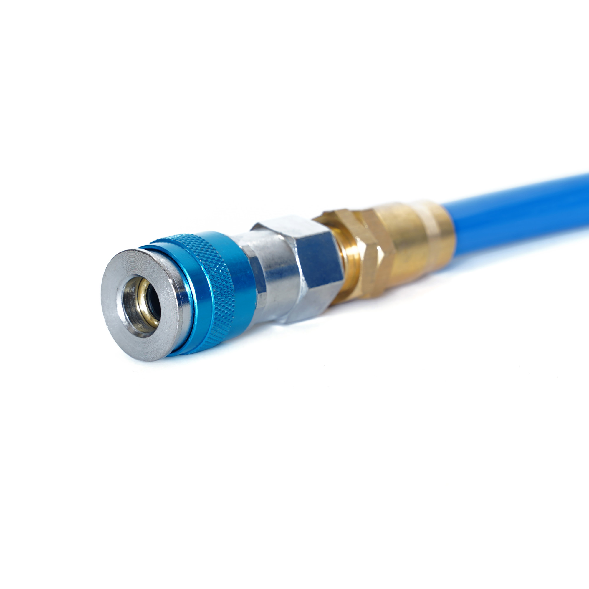 25ft 3/8 in 100PSI Air Hose with 1/4 in NPT and Quick Connect Fittings