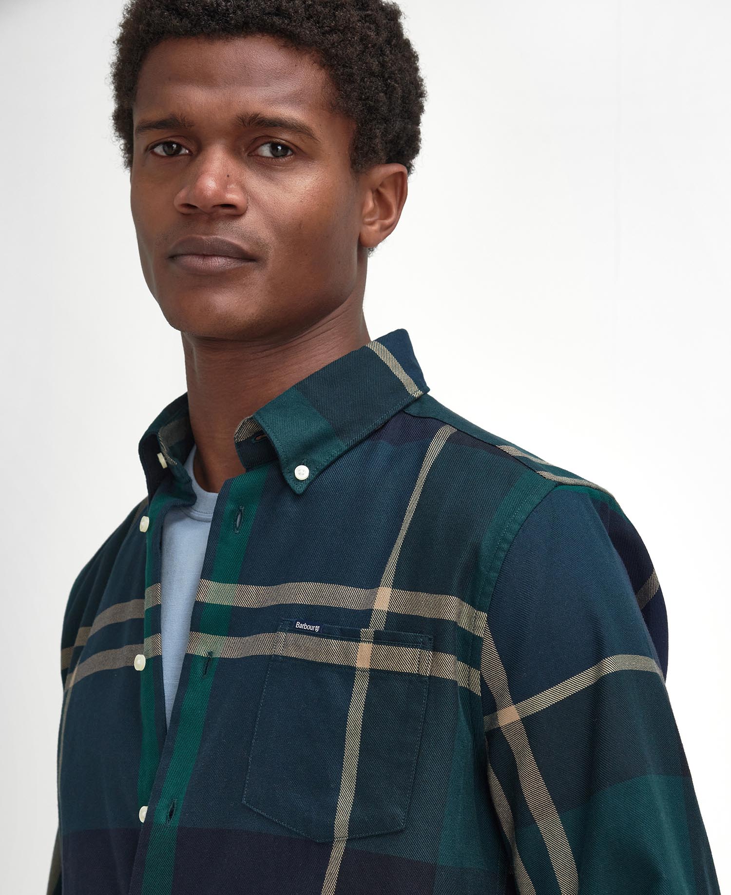 Dunoon Tailored Long-Sleeved Shirt image number 3
