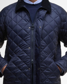 Tracker Quilted Jacket Navy