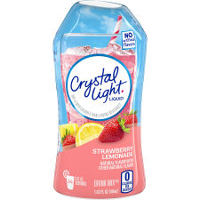 Crystal Light Liquid Strawberry Lemonade Drink Mix, 1.62 fl oz Bottle