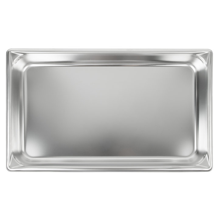 Full-size 2 ½-inch-deep Super Pan V® stainless steel steam table pan