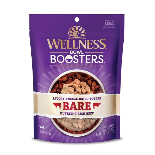 Wellness Bowl Boosters BARE Beef Front packaging