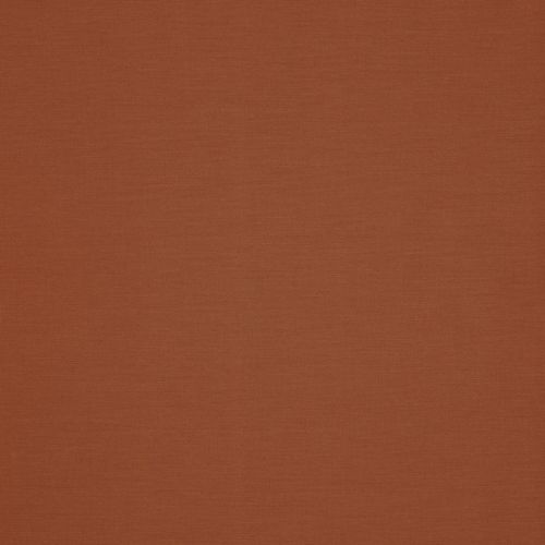 Textured rust-brown fabric panel filling the frame, smooth and unwrinkled (flat and stationary), evenly lit with soft diffuse lighting, showing no seams, fixtures, or surrounding context.