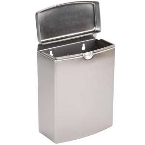 Bobrick, ConturaSeries, ConturaSeries, Surface-Mounted Sanitary Napkin Disposal, Stainless Steel