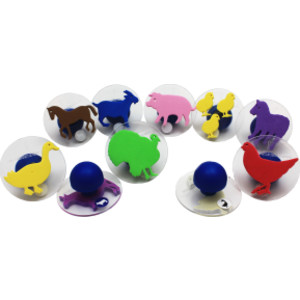 Giant Stampers - Farm Animals - Set of 10