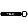 Special Made, Trash Label, Version A Long, 10.01" x 2.577", Black