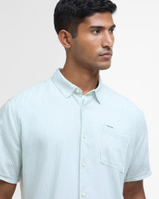 Deerpark Regular Short-Sleeved Shirt Pale Apple