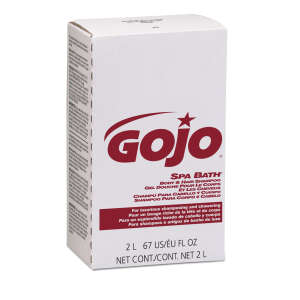 GOJO, SPA BATH®, Body & Hair  Liquid Shampoo, NXT® Dispenser 2000 mL Cartridge