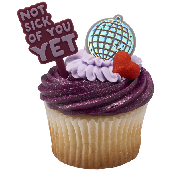 Disco Ball Cupcake Rings