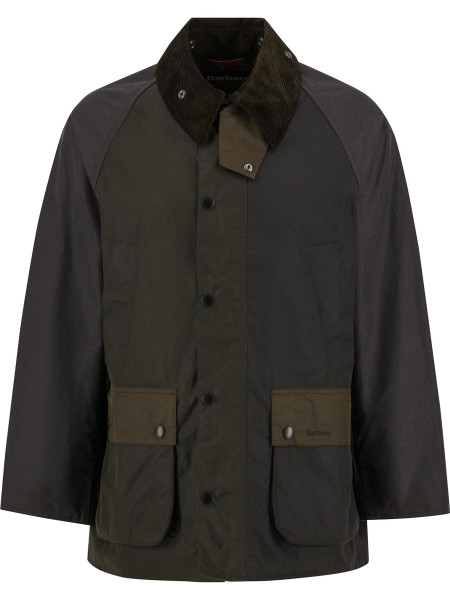Giacca cerata Patchwork Bedale oversize Giacca cerata Patchwork Bedale oversize