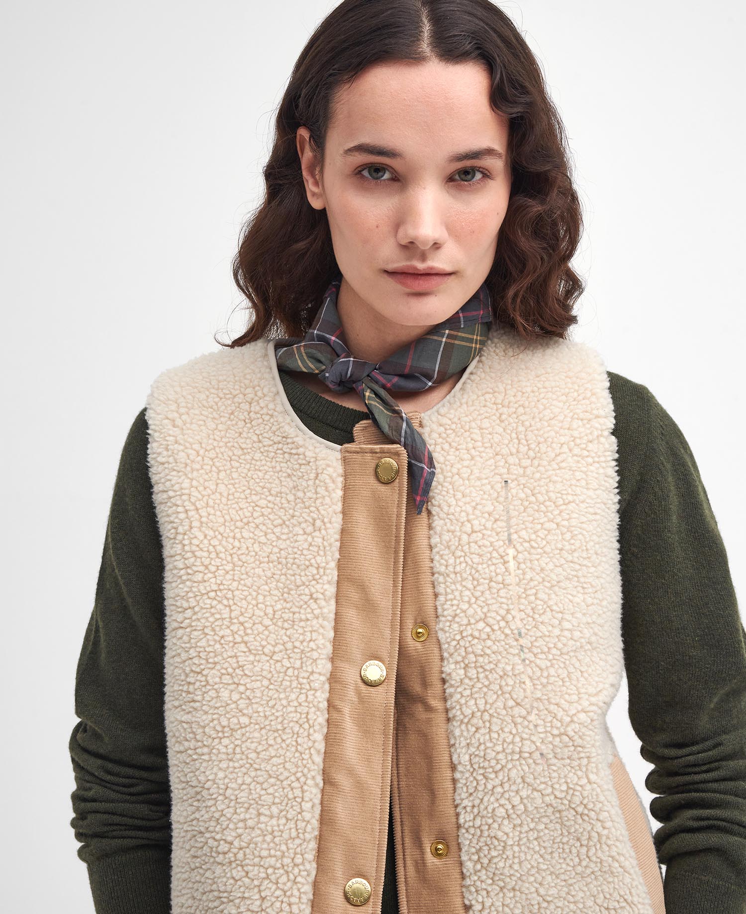Gilet Dulsie in pile Teddy image number 3