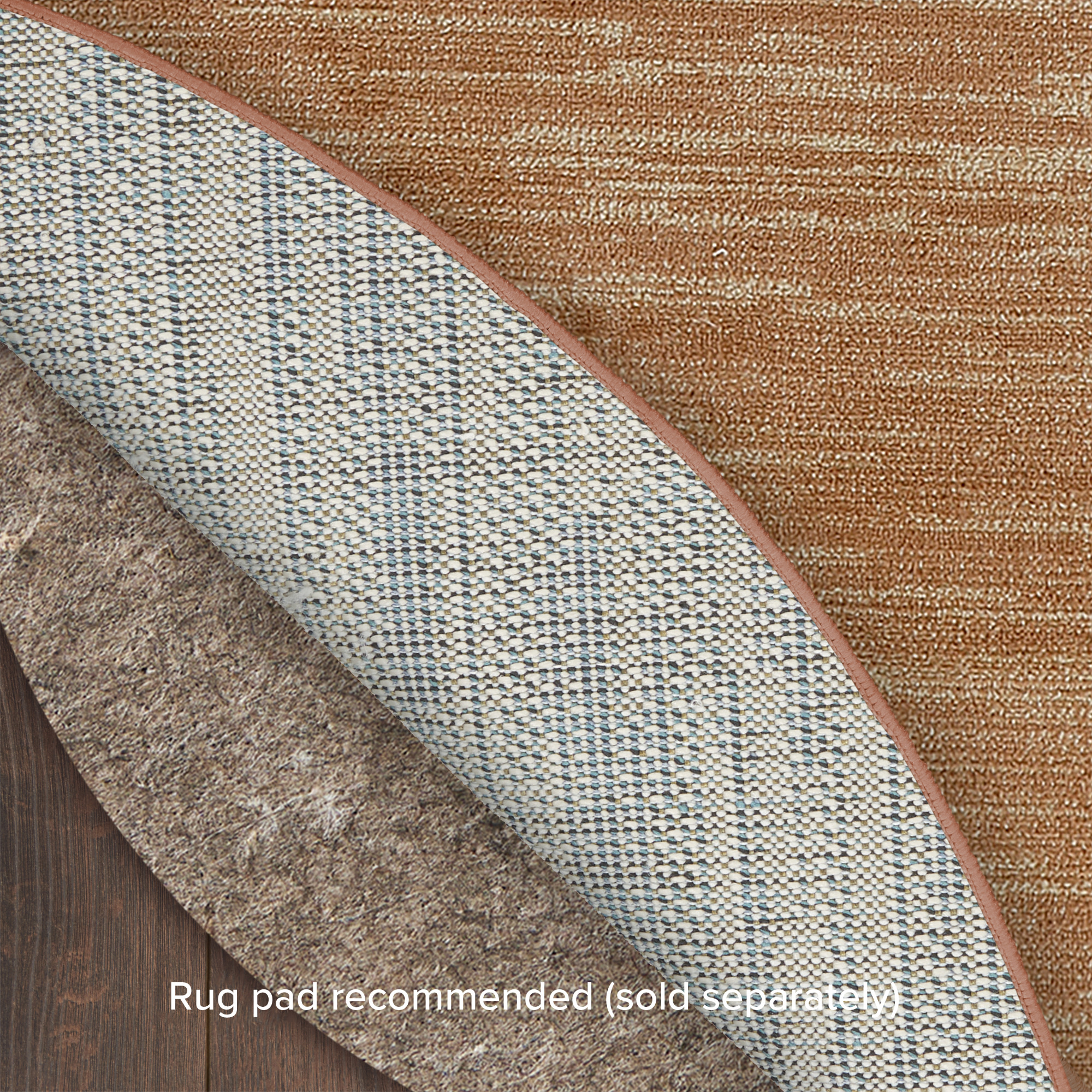 Nourison Nourison Essentials 6' x Round Rust Outdoor Rug
