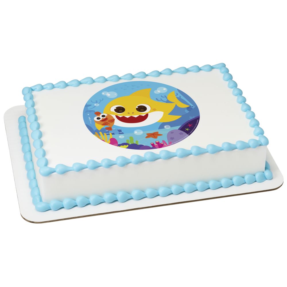 Image Cake Baby Shark Wild & Free