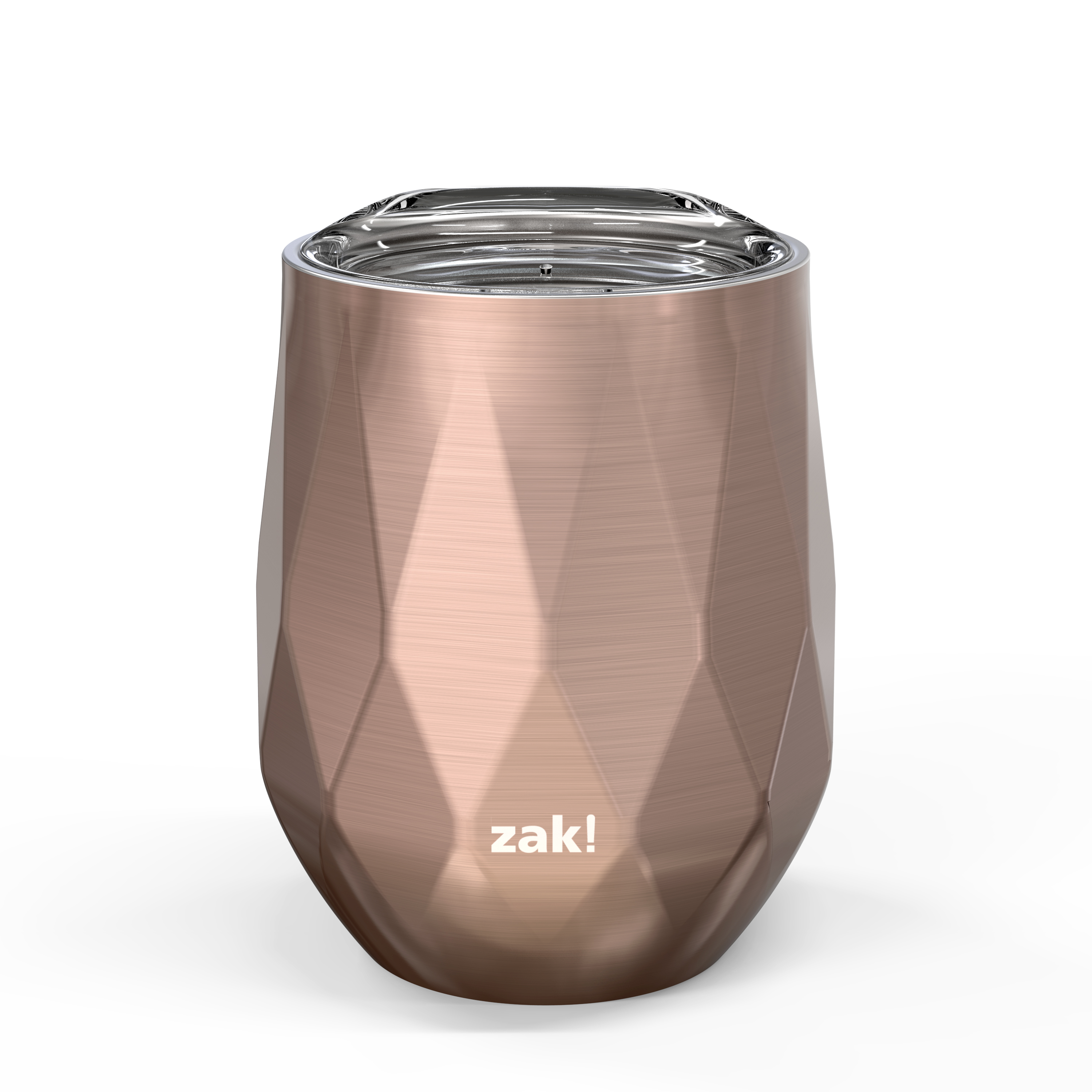 Fractal 11 ounce Vacuum Insulated Stainless Steel Tumbler, Rose Gold slideshow image 1 Fractal 11 ounce Vacuum Insulated Stainless Steel Tumbler, Rose Gold slideshow image 1